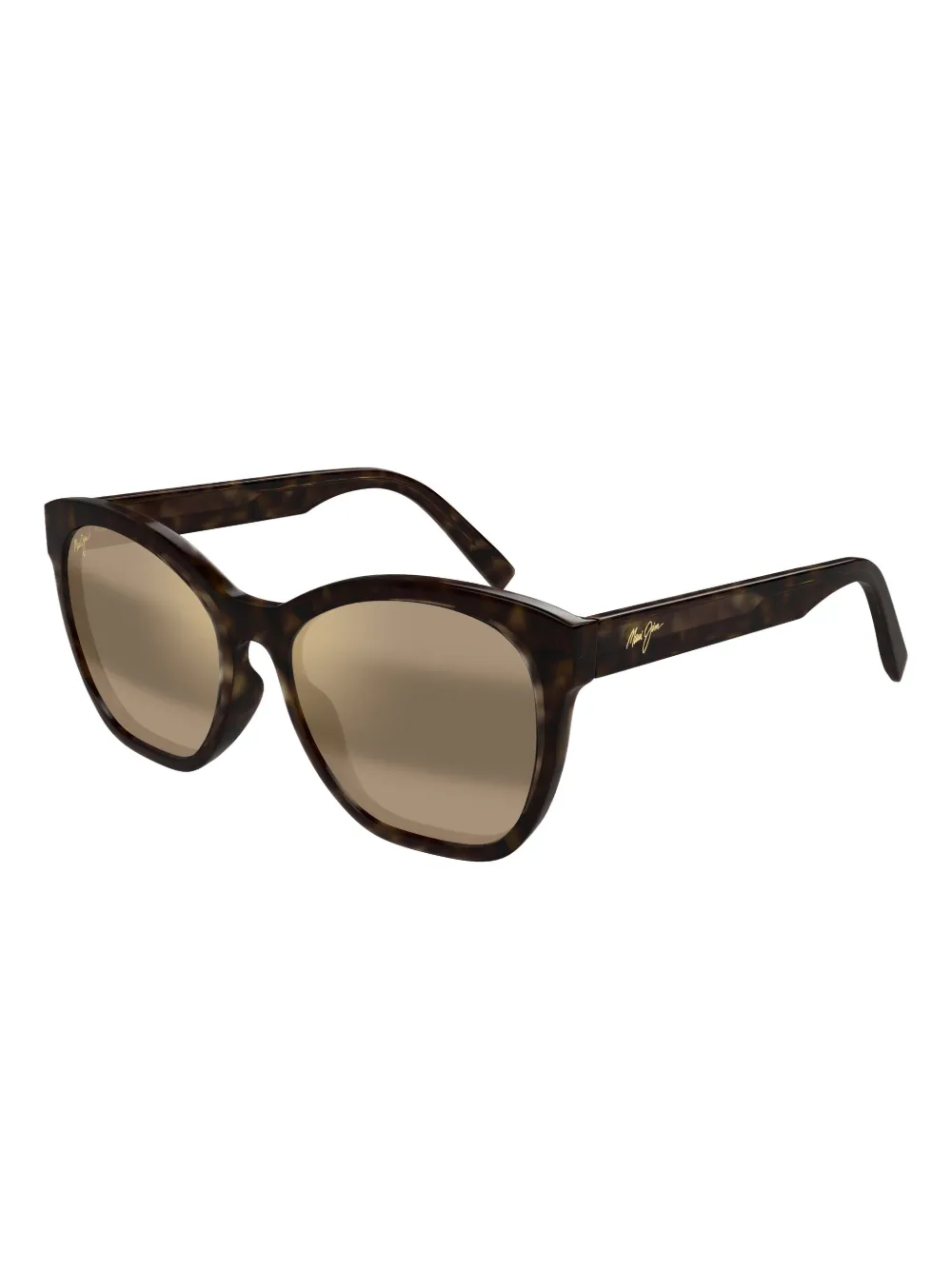Maui Jim Alulu zonnebril met schildpadschild-design Bruin