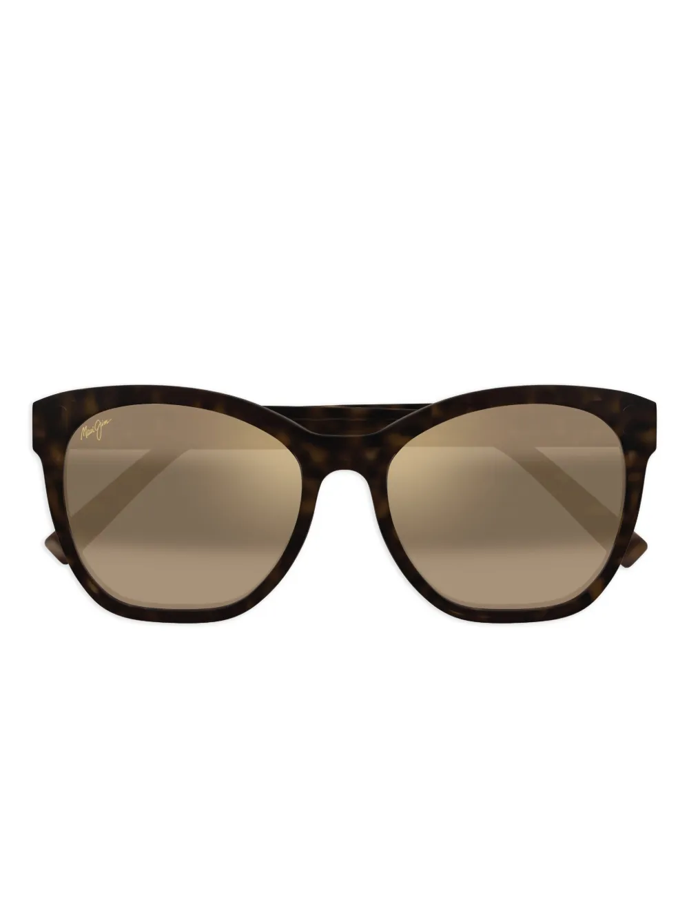 Maui Jim Alulu zonnebril met schildpadschild-design Bruin