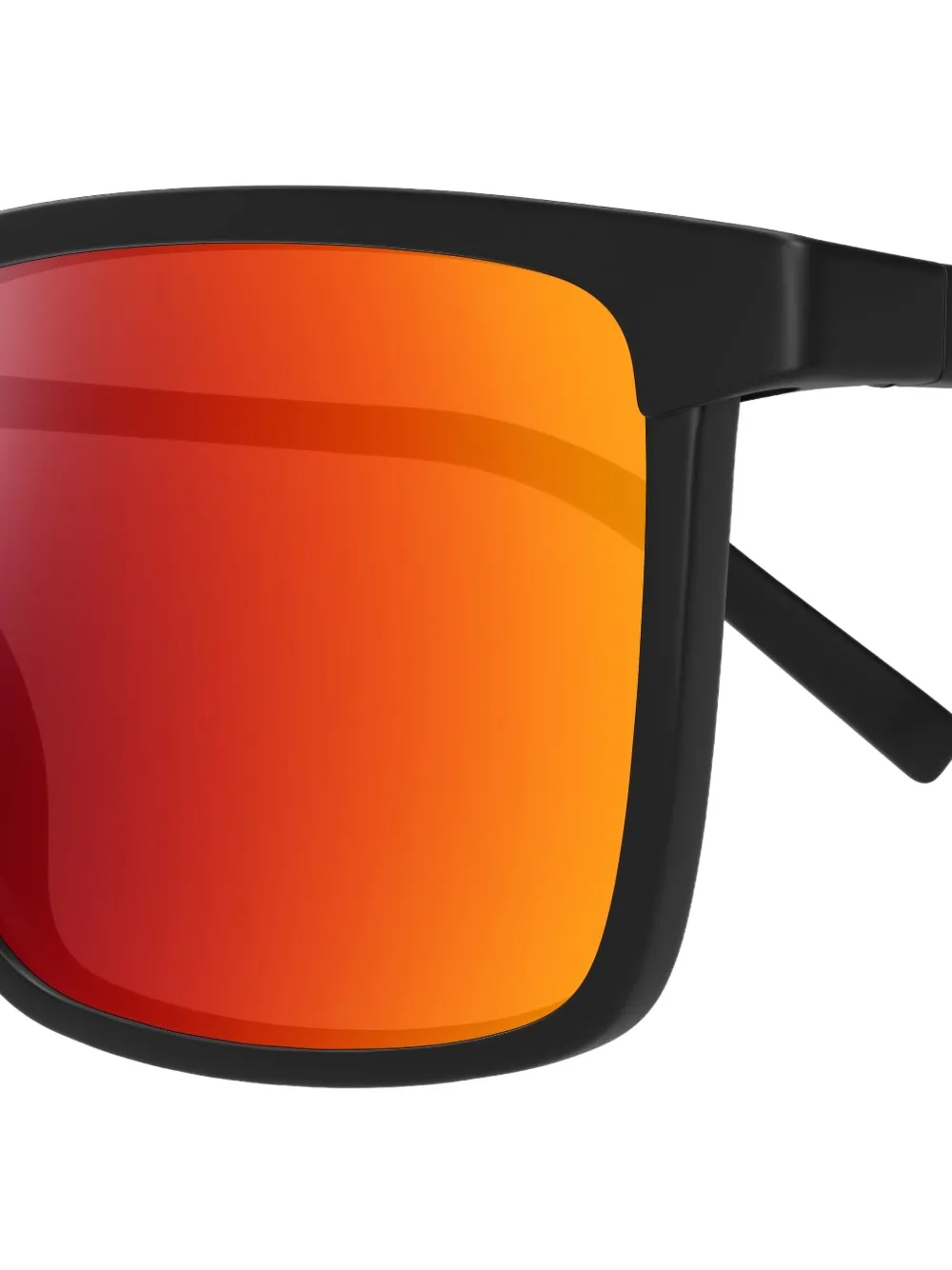 Maui Jim One Way Square-frame Sunglasses In Red