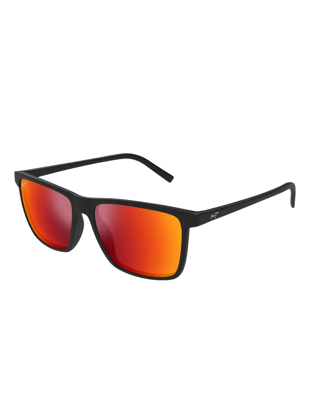 Maui Jim One Way Square-frame Sunglasses In Red