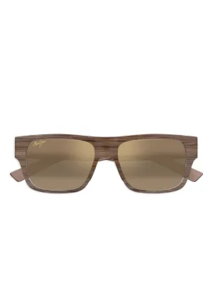 Ambush Eyewear Ray square-frame Sunglasses | Brown | FARFETCH ZA