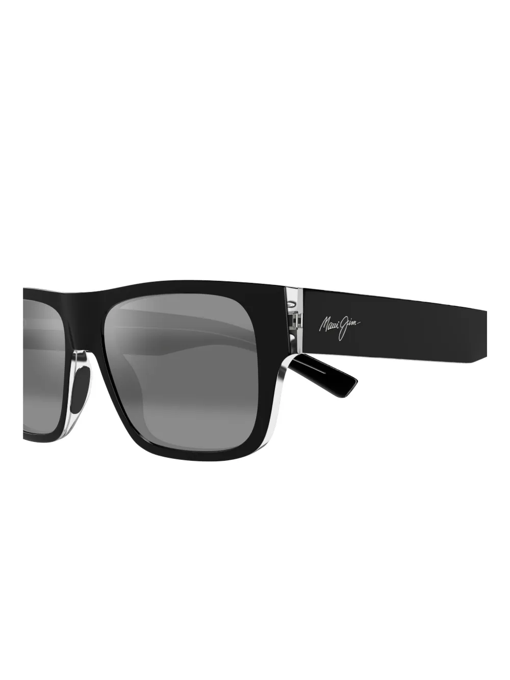 Maui Jim Zonnebril met vierkant montuur Zwart