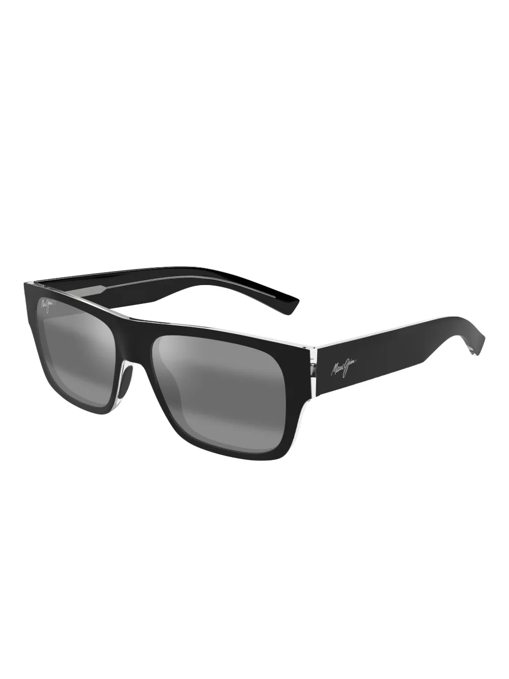 Maui Jim Zonnebril met vierkant montuur Zwart