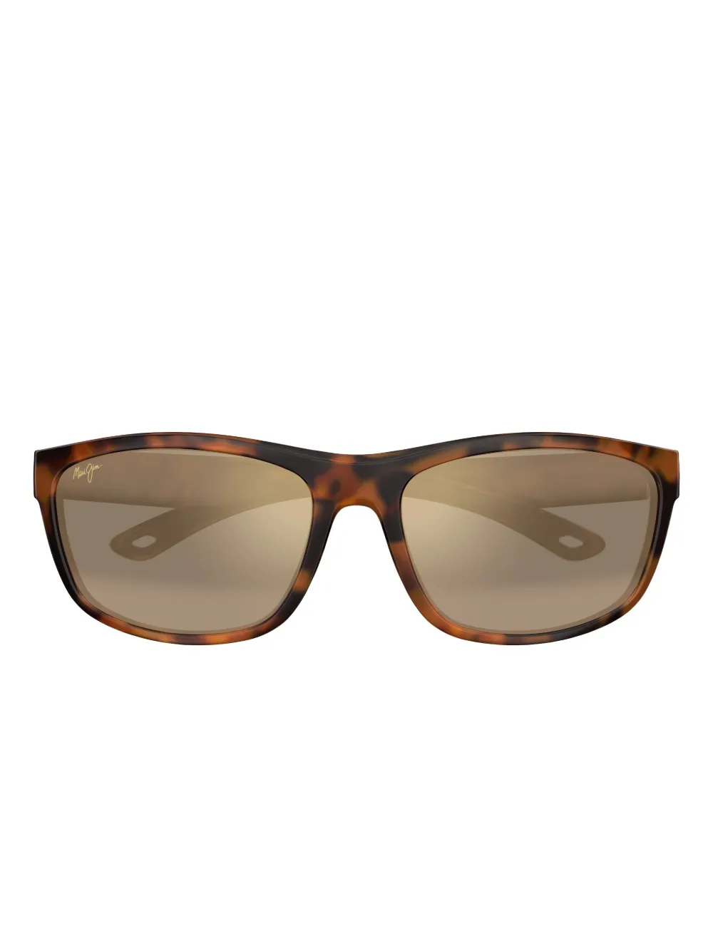 Maui Jim Nuu Landing Tortoiseshell-pattern Sunglasses In Brown