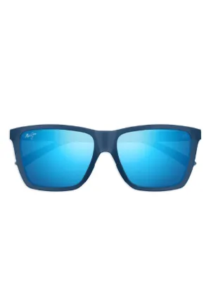 マウイジム　サングラス　ブルー パリミキ】強烈なまぶしさ・紫外線から目を守るサングラス 「Maui Jim