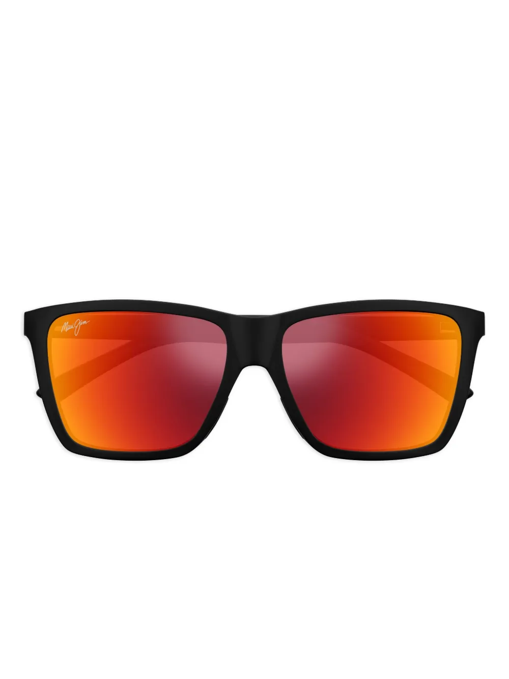 Maui Jim Cruzem zonnebril met vierkant montuur Zwart