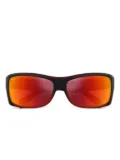 Maui Jim Equator rectangular sunglasses - Black