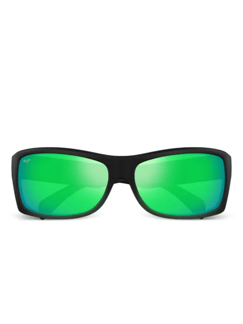 Maui Jim rectangular mirrored sunglasses