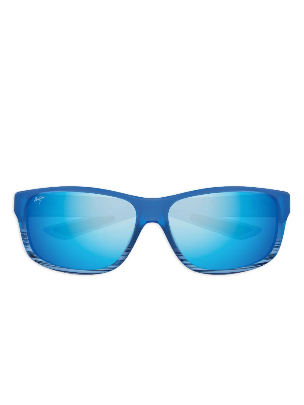 Maui Jim Kaiwi Channel mirrored sunglasses Blauw