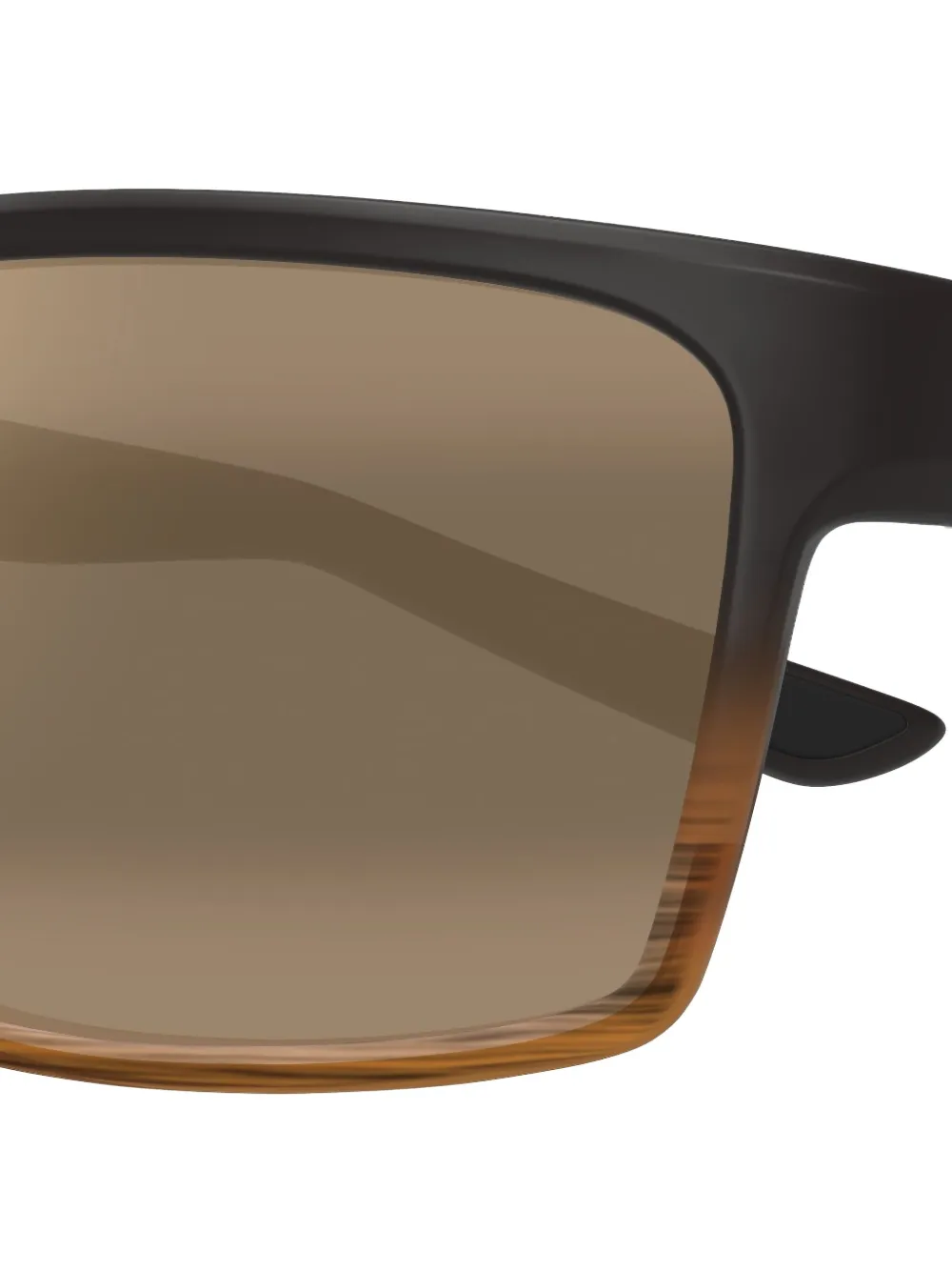 Maui Jim Alenuiha zonnebril met vierkant montuur Bruin
