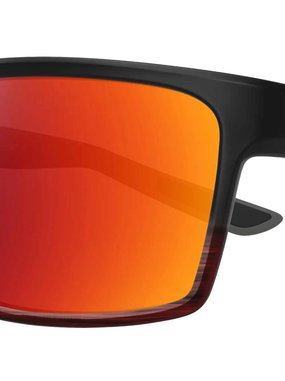 Maui Jim Alenuiha zonnebril met rode glazen en matte afwerking Zwart