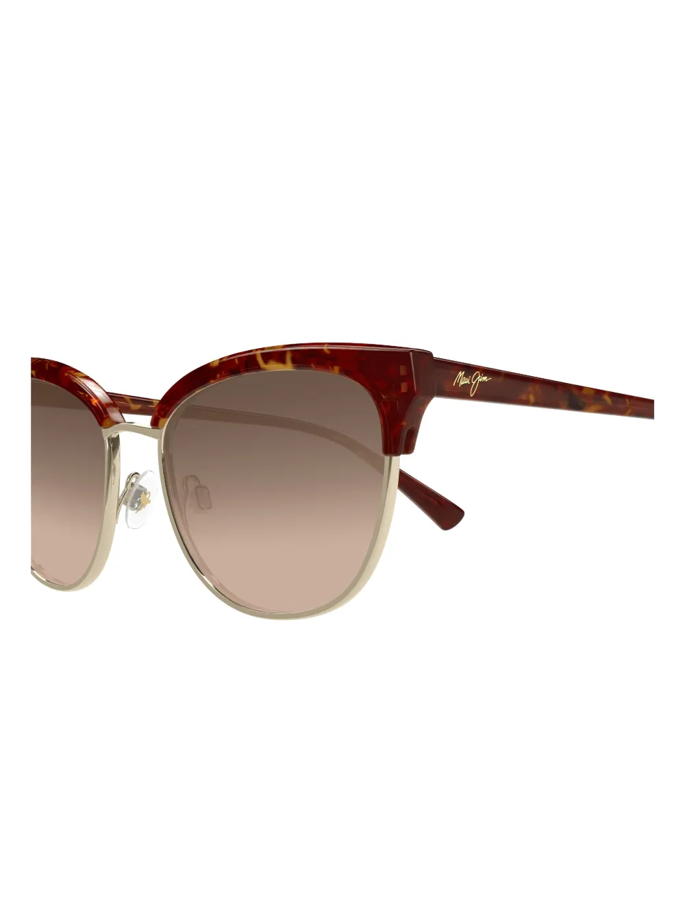 Maui Jim Lokelani zonnebril met schildpadschild-design Bruin