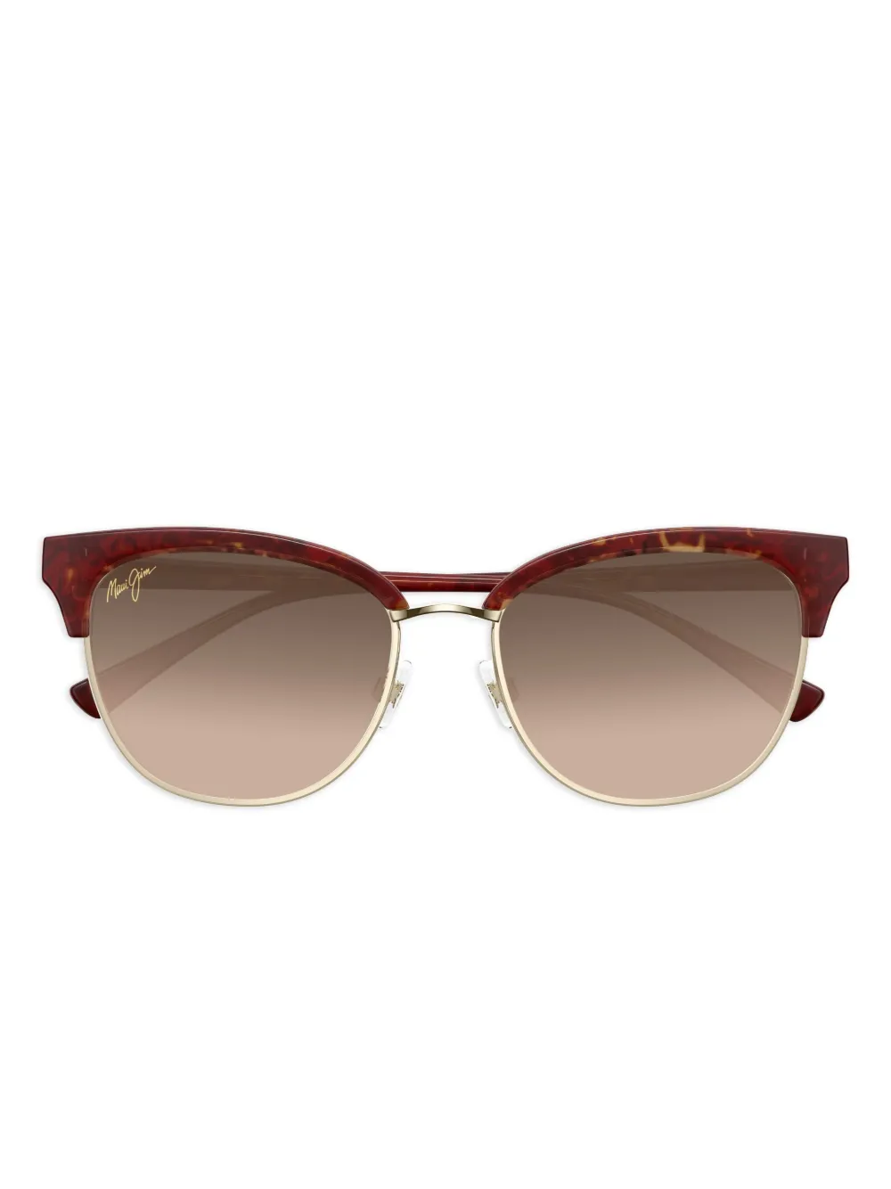 Maui Jim Lokelani zonnebril met schildpadschild-design Bruin