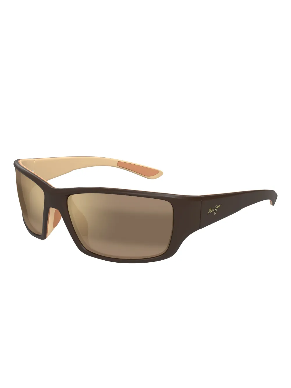 Maui Jim Local Kine rectangle-frame sunglasses Bruin