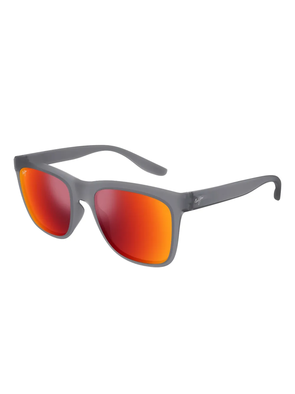 Maui Jim Pehu zonnebril met vierkant montuur Grijs