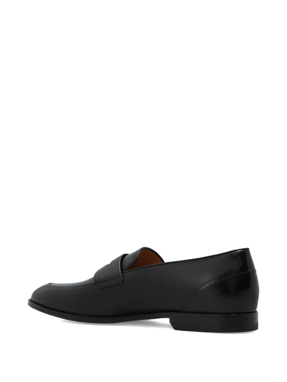 Bally leather penny loafers Black
