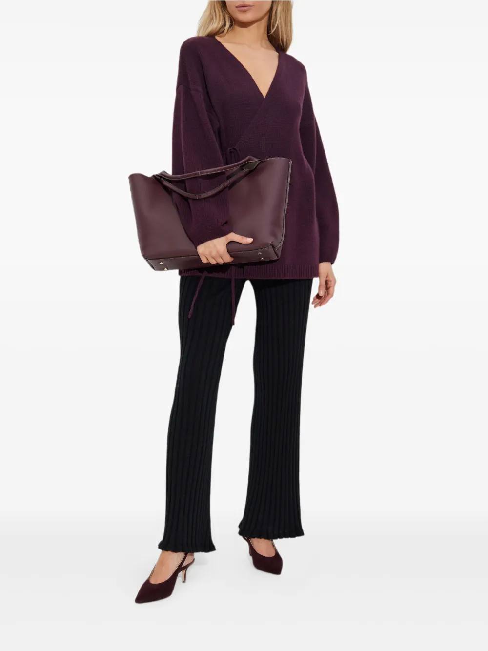 Lisa Yang wrap-tie cashmere cardigan | Cardigans | Image 2