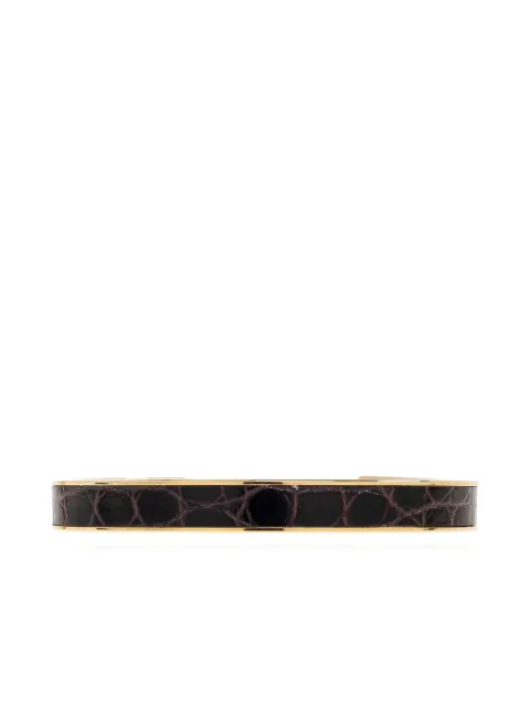 DSQUARED2 crocodile-effect bracelet