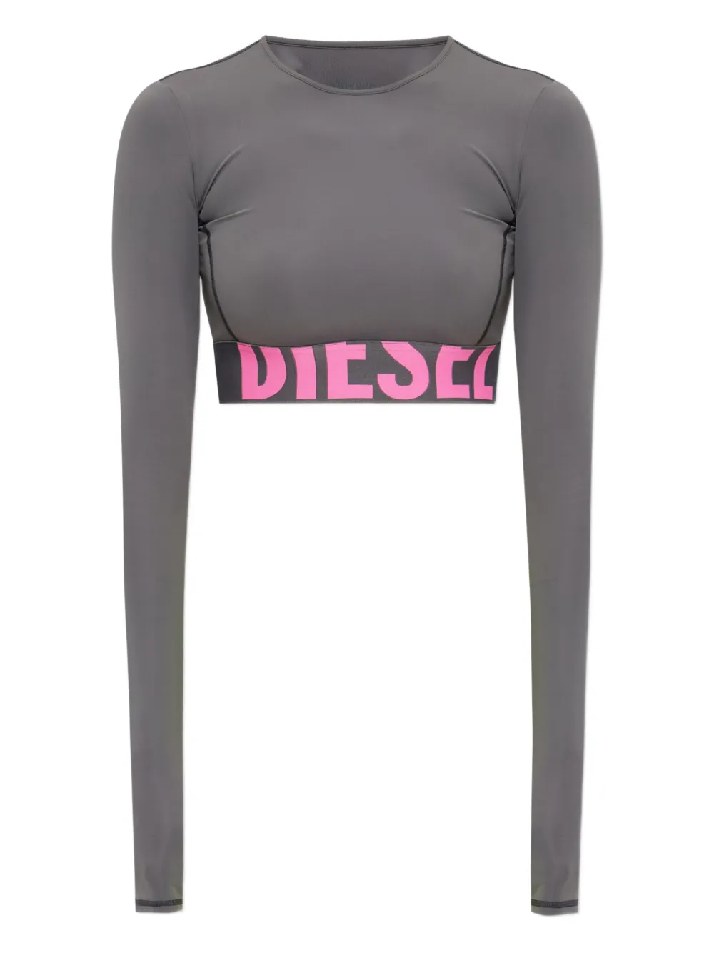 Diesel Melissa-D-Pop top met lange mouwen Grijs