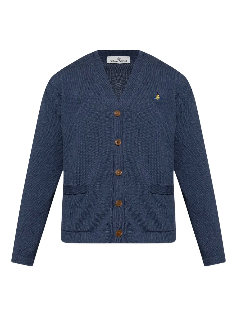 Vivienne Westwood Orb-embellished cardigan Blauw