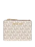 Michael Michael Kors monogram zip-around wallet - Neutrals