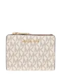Michael Michael Kors monogram zip-around wallet - Neutrals