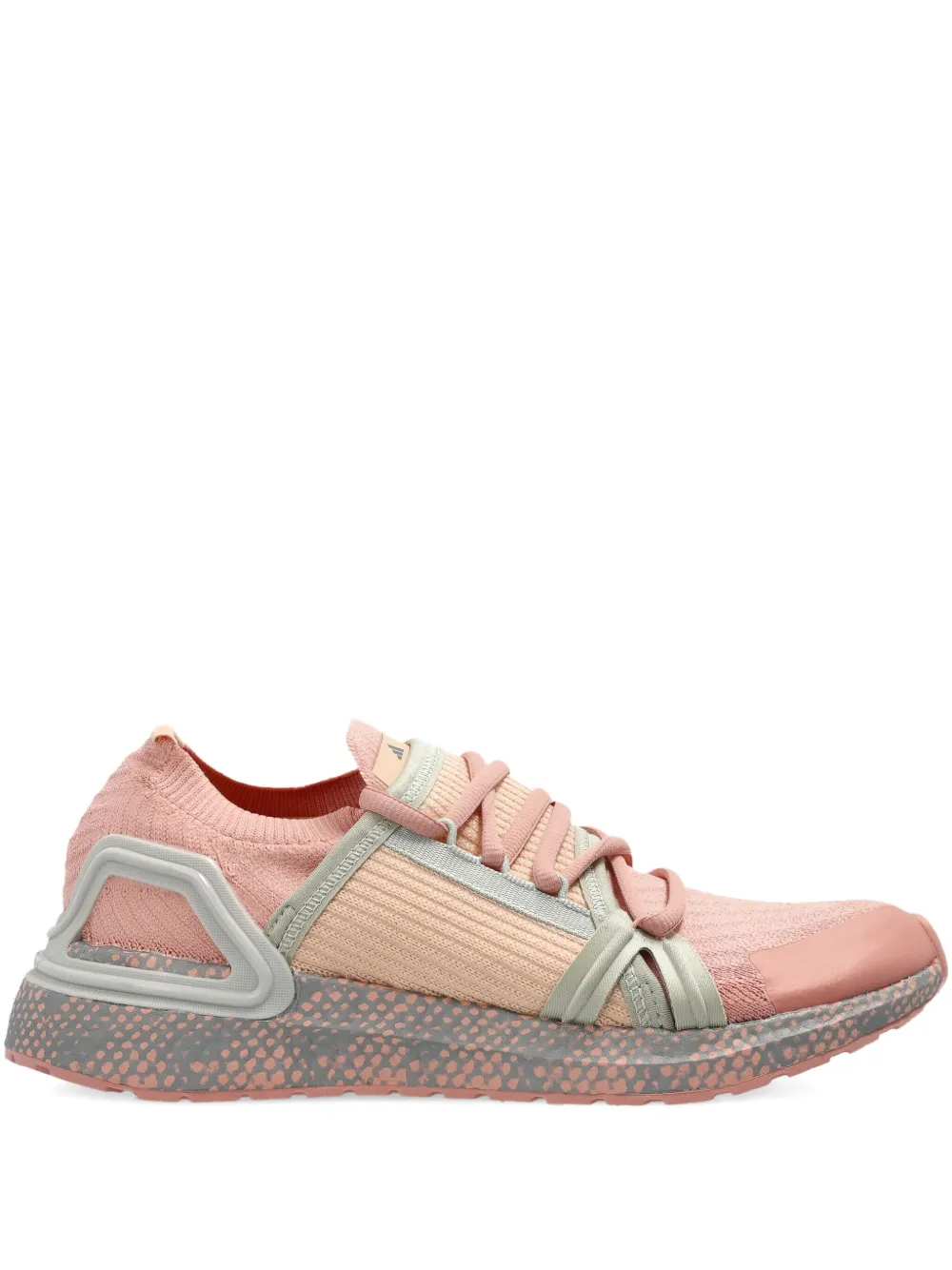Adidas by Stella McCartney knit-panelled sneakers Pink
