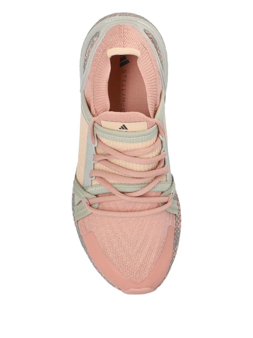 adidas by Stella McCartney knit-panelled sneakers Pink