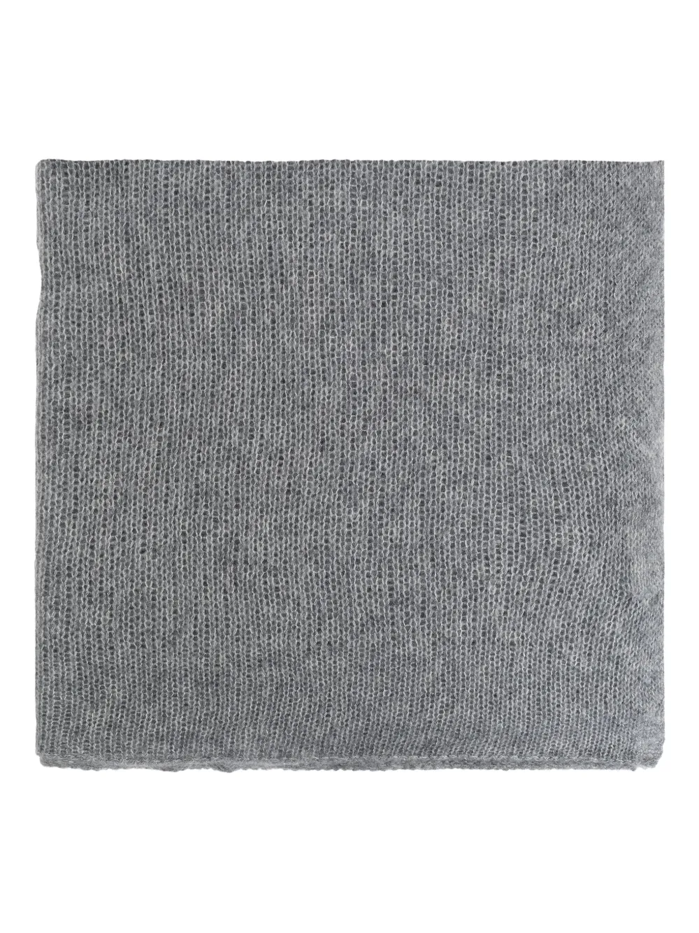 Lisa Yang Ribbed Scarf In Gray