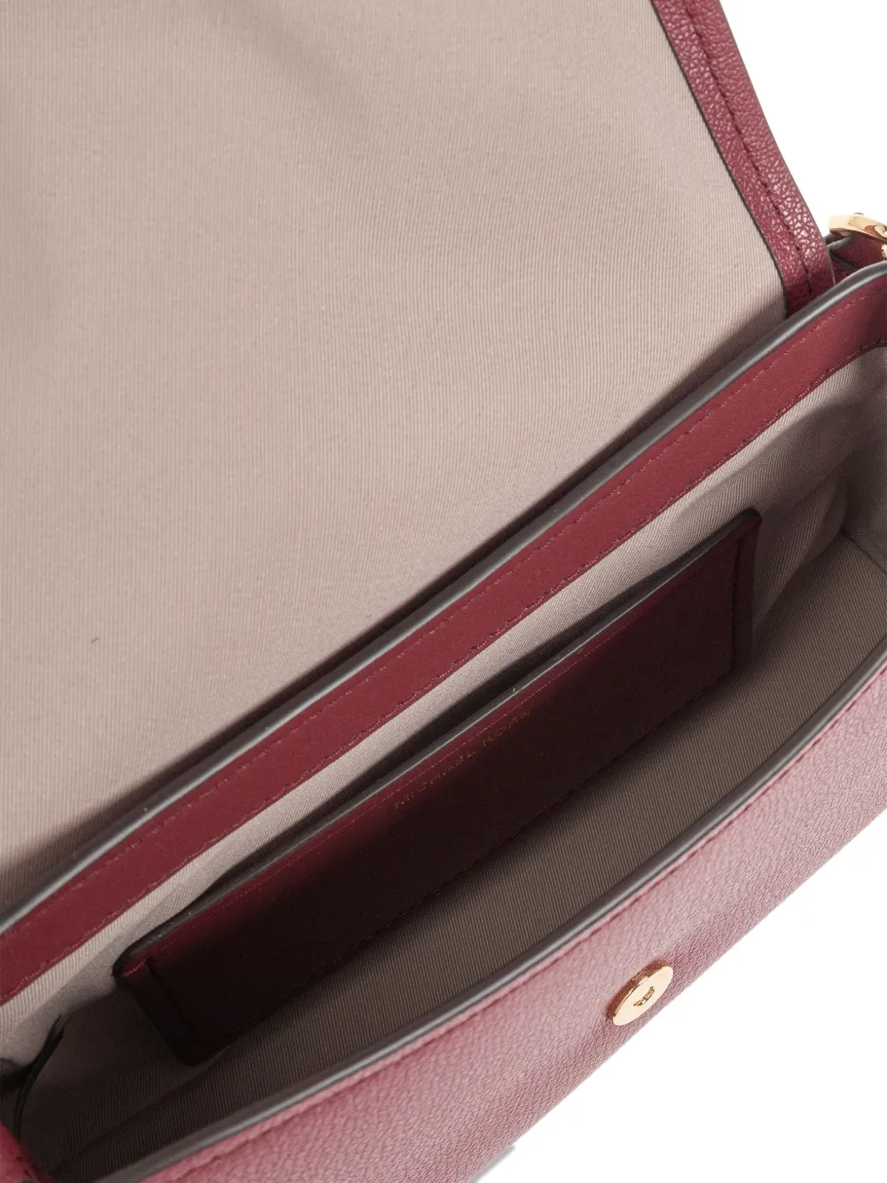 Michael Kors small Nessa leather crossbody bag Rood