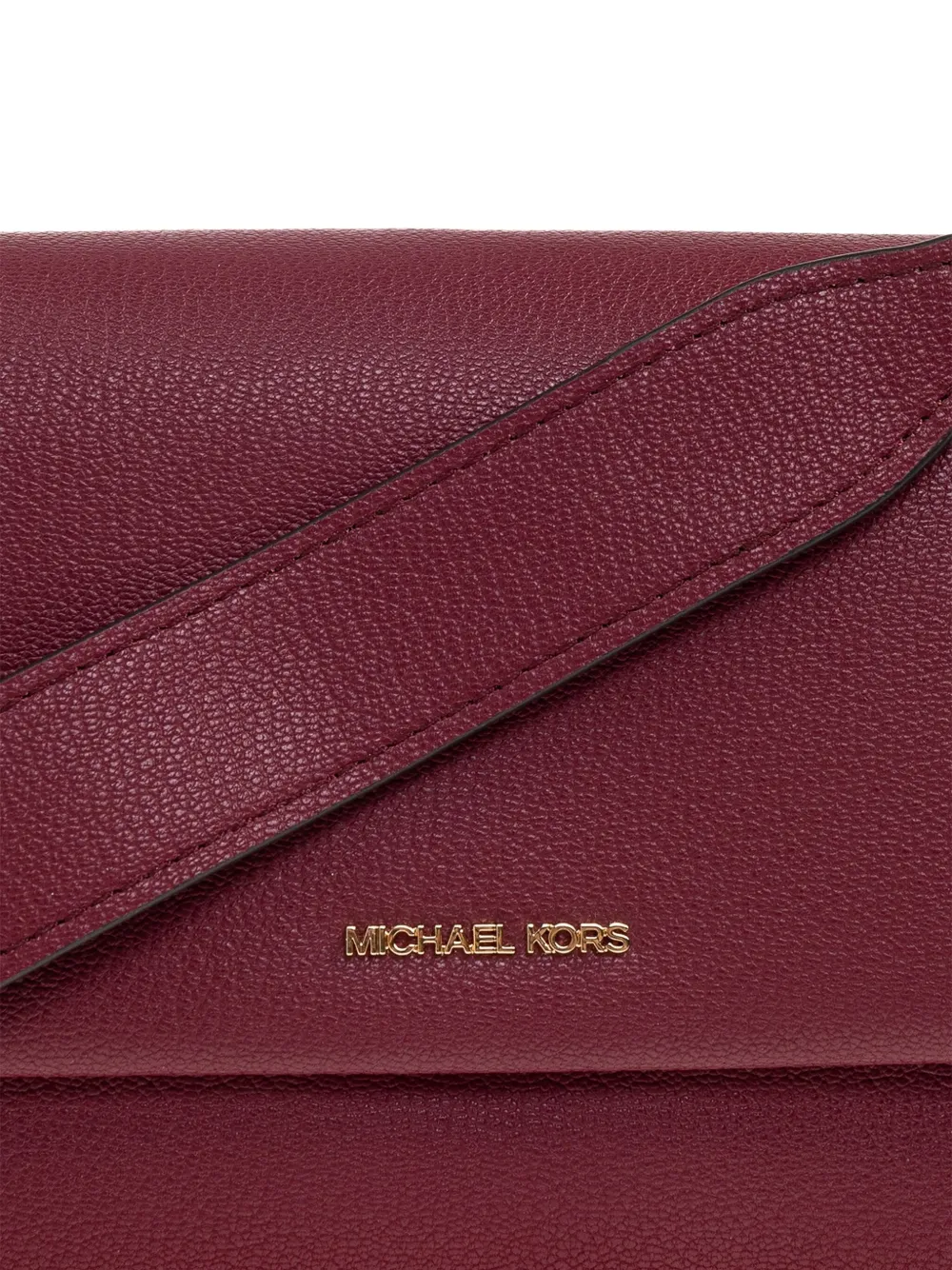 Michael Kors small Nessa leather crossbody bag Rood