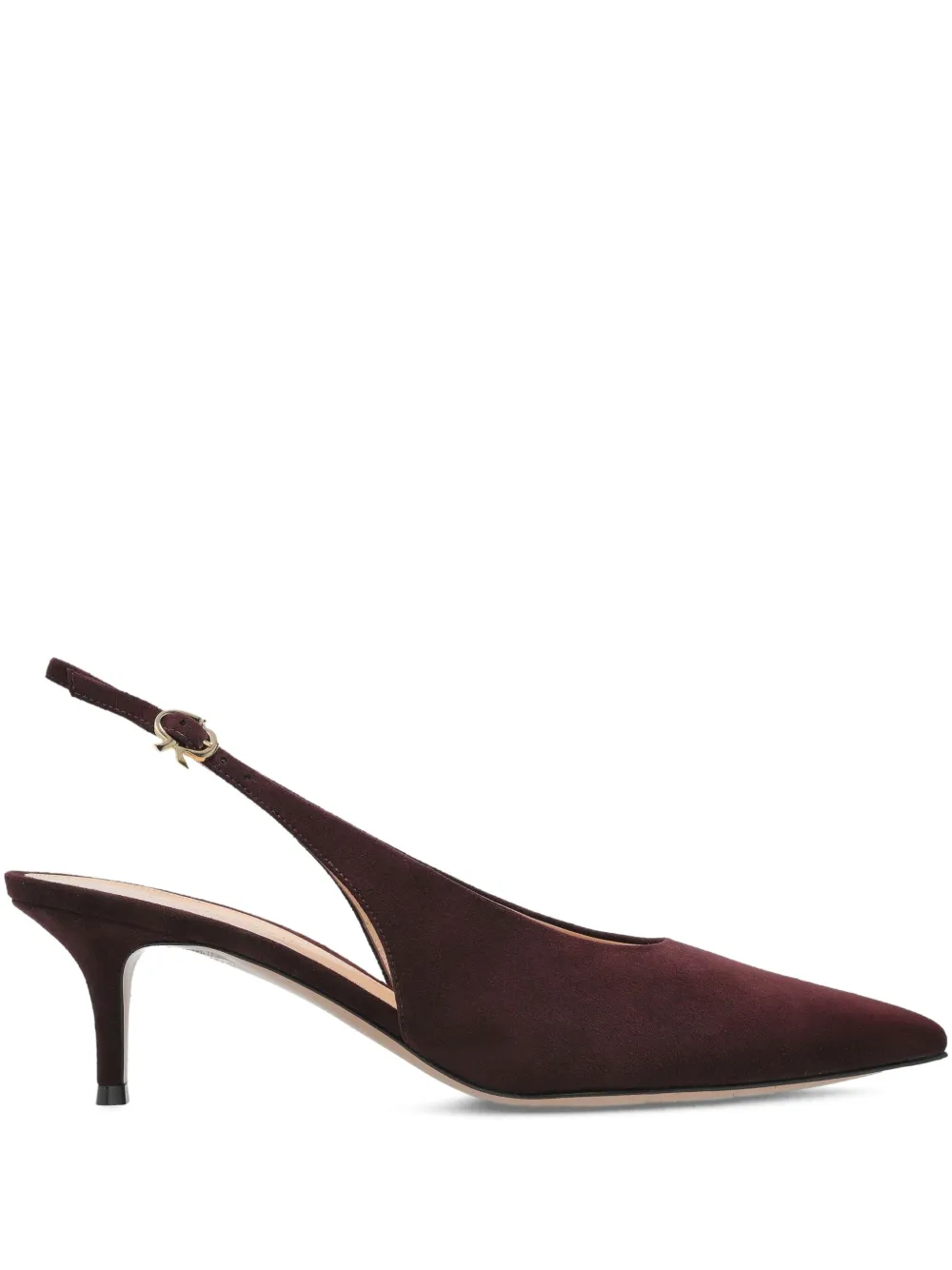 Gianvito Rossi 70mm slingback pointed-toe pumps Red