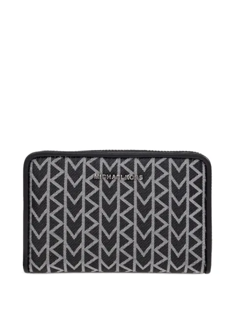 Michael Michael Kors chevron-pattern zip-around wallet