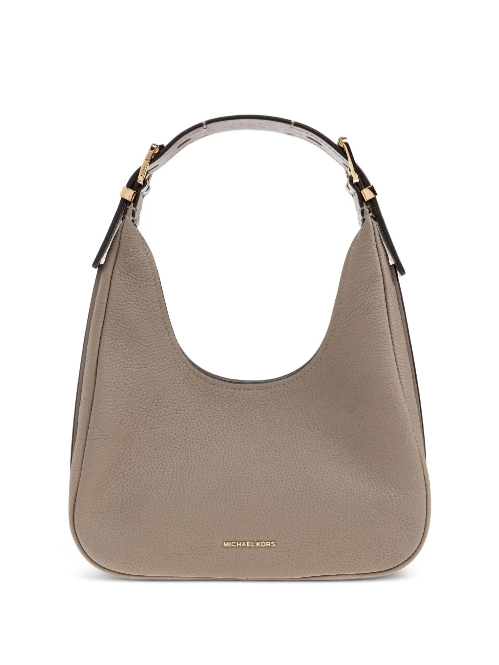 Michael Kors Nolita leather top-handle tote bag Beige