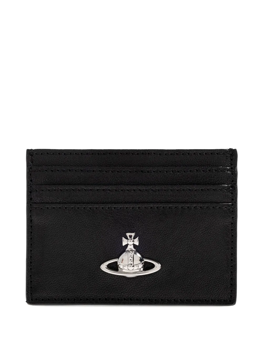Vivienne Westwood orb-embellished cardholder Zwart