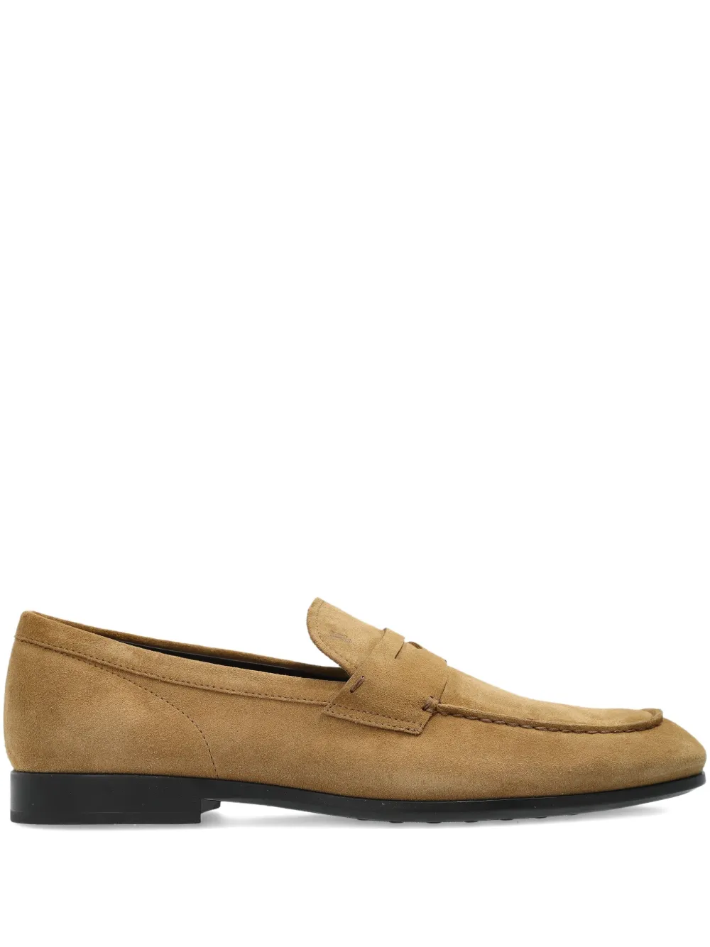 Tod's Penny Suede Loafers