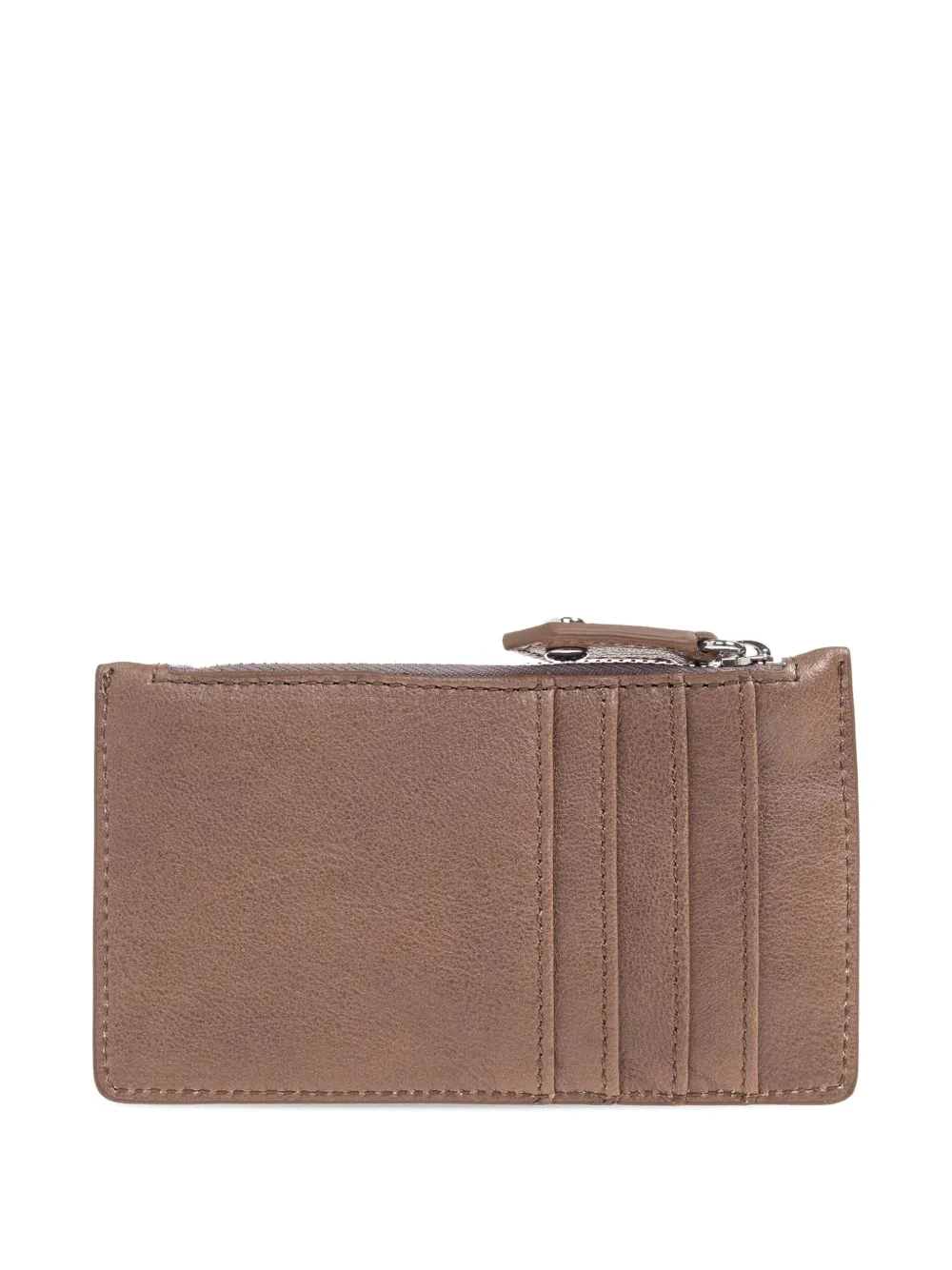 Vivienne Westwood Orb zip-top cardholder Bruin