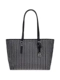 Michael Kors large Quinn geometric-pattern tote bag - Black