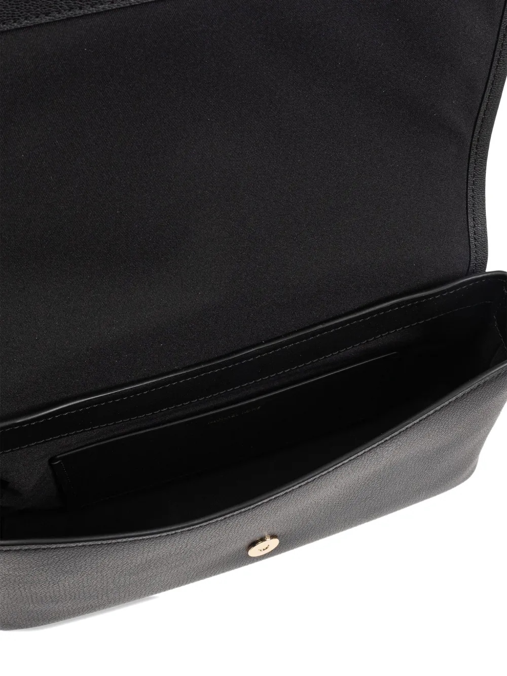 Michael Kors flap-detail leather shoulder bag Zwart