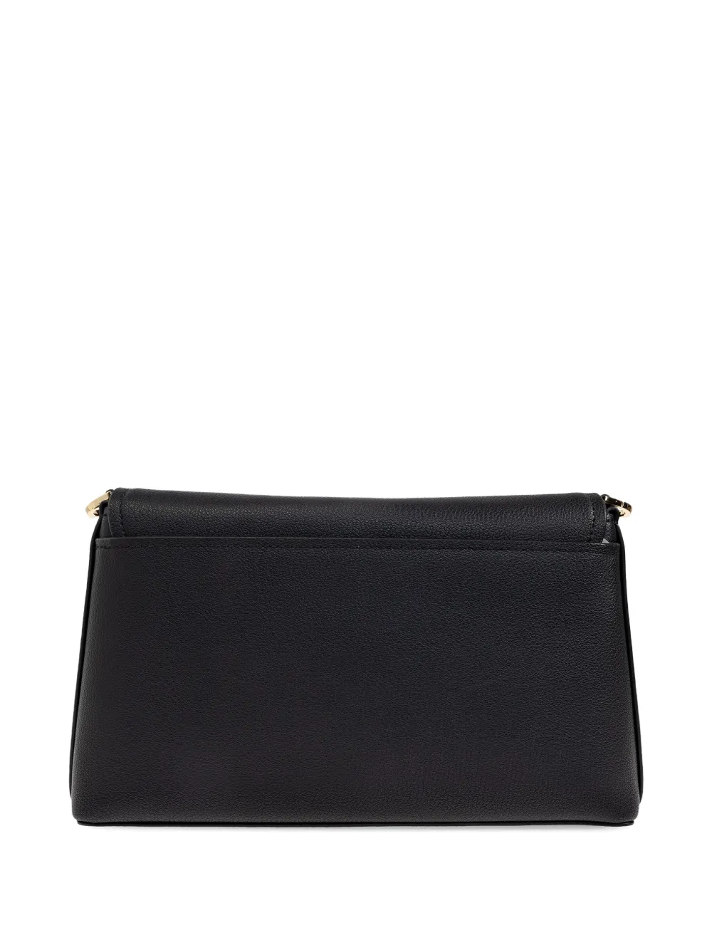 Michael Kors flap-detail leather shoulder bag Zwart