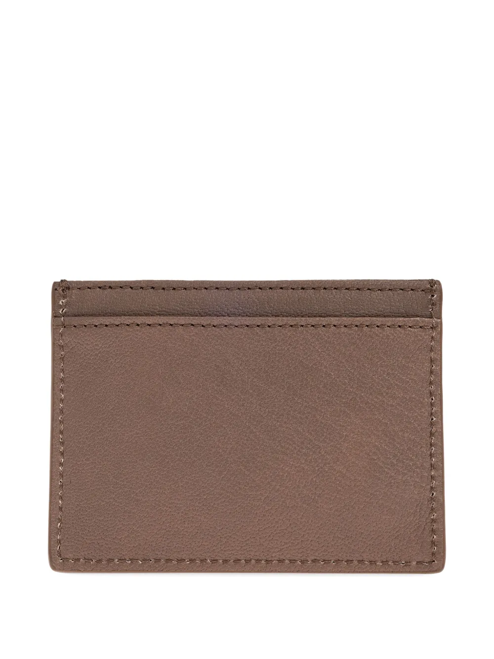 Vivienne Westwood Orb-embellished leather card holder Bruin