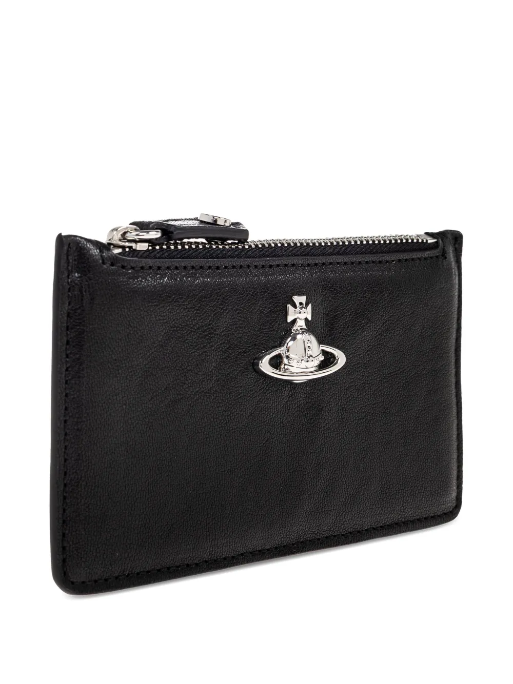 Vivienne Westwood orb zip-around cardholder Zwart