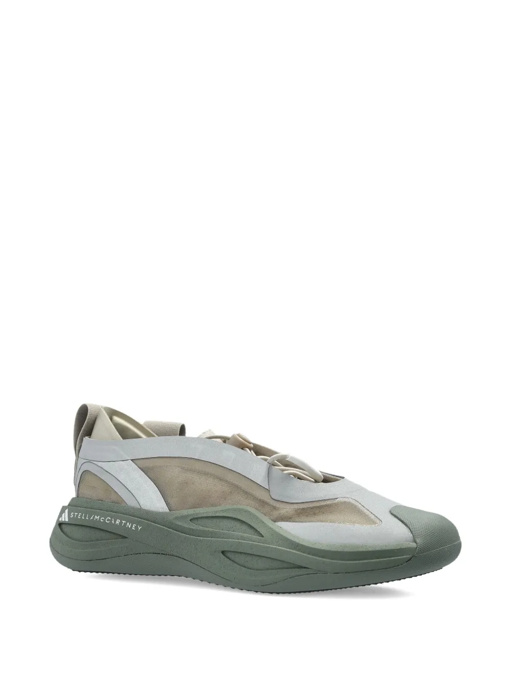 adidas by Stella McCartney panelled sneakers Green