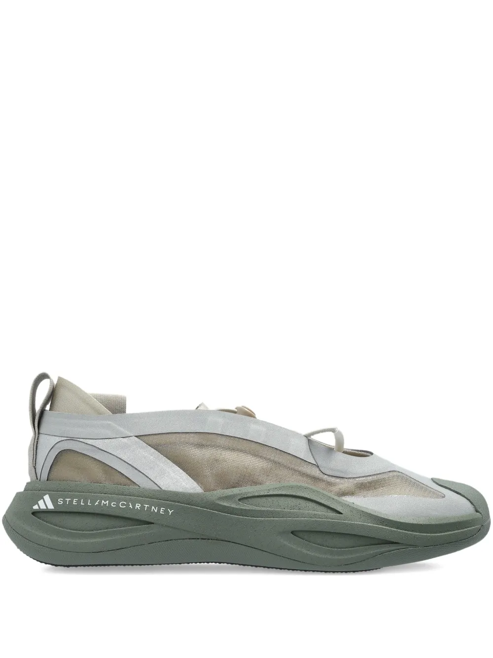 Adidas by Stella McCartney panelled sneakers Green