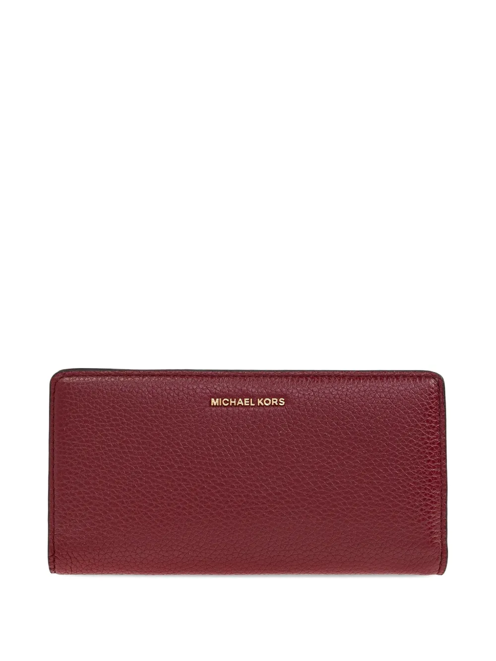 Michael Michael Kors leather zip-around wallet - レッド Michael Michael Kors leather zip-around wallet - レッド