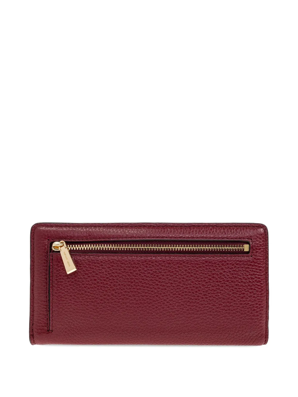 Michael Kors leather zip-around wallet Rood