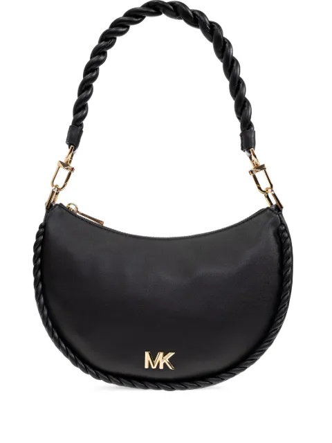 Michael Michael Kors braided-strap crescent shoulder bag