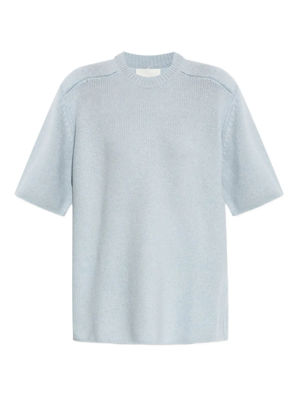 Lisa Yang short-sleeve ribbed T-shirt Blauw