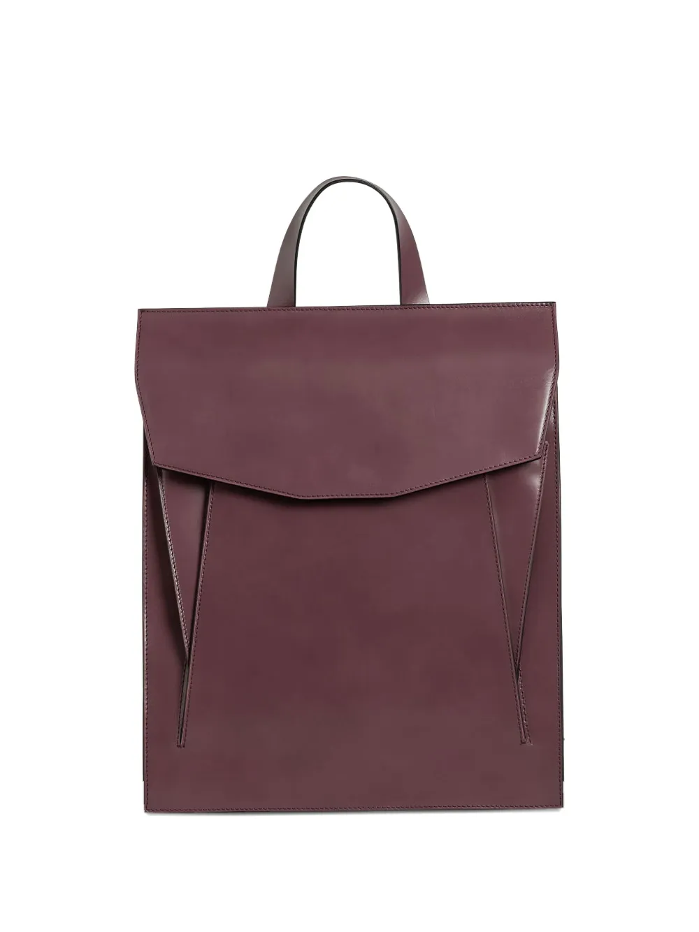 Merryl Tielman Cludie flap-pocket backpack - Viola