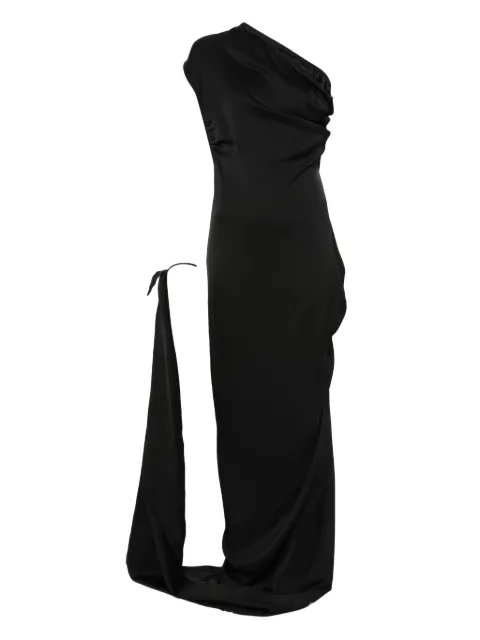 Vivienne Westwood one-shoulder draped maxi dress